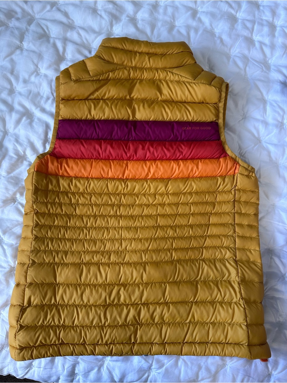 cotopaxi fuego puffer vest - yellow - Picture 4 of 4